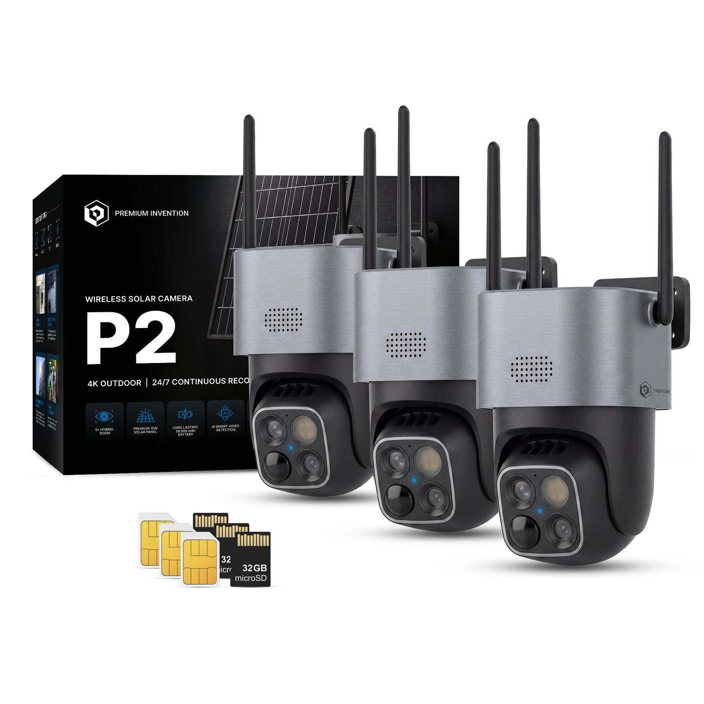Wireless P2 Camera - 4G (AU)