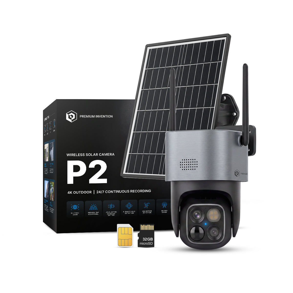 Wireless P2 Camera - 4G (AU)